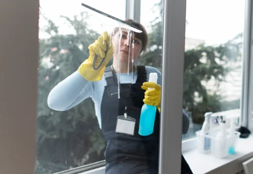Nettoyage de vitres intérieures et extérieures à Aujargues